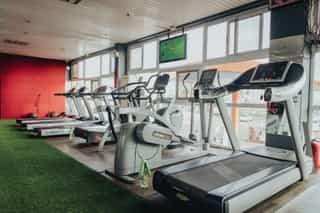Equipment in gym