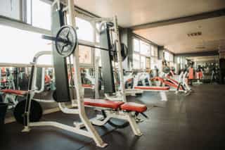 Equipment in gym